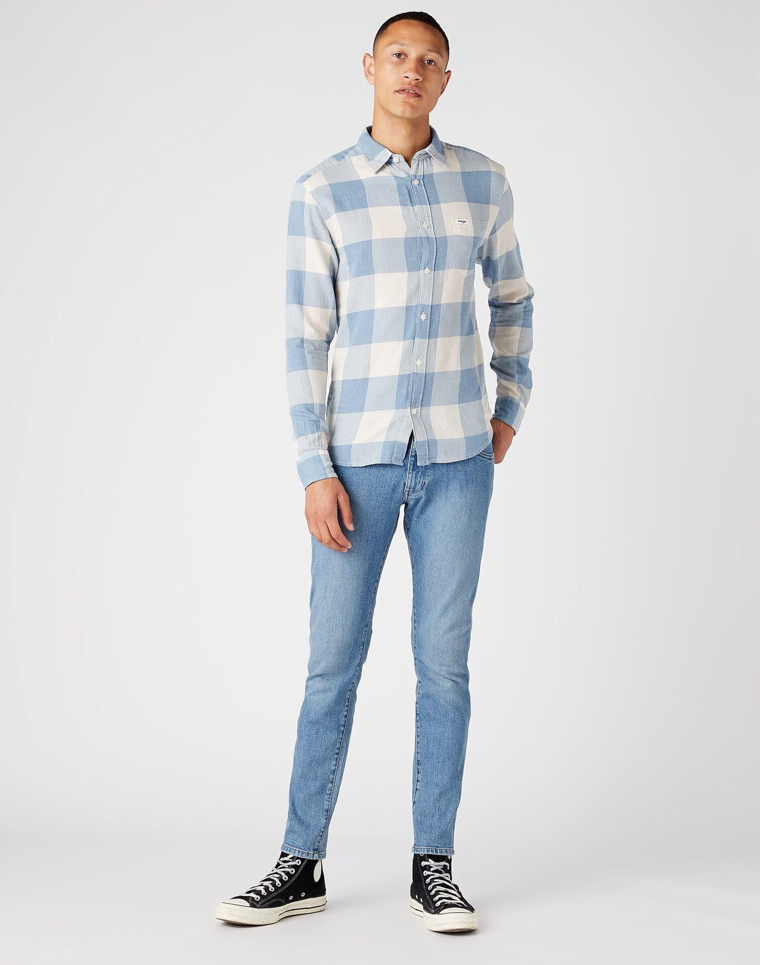 WRANGLER - חולצה מכופתרת עם משבצות - MASHBIR//365