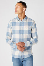 WRANGLER - חולצה מכופתרת עם משבצות - MASHBIR//365