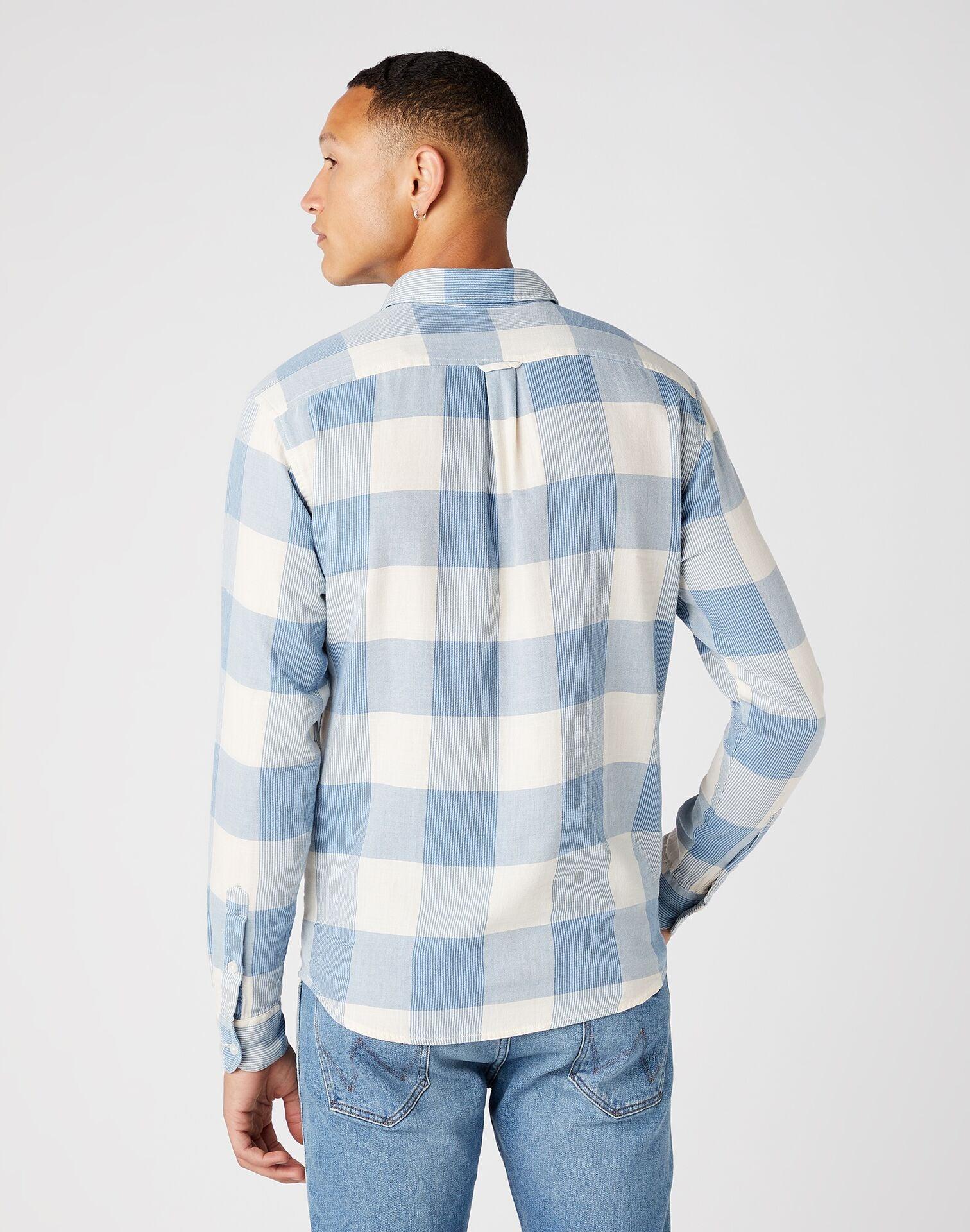 WRANGLER - חולצה מכופתרת עם משבצות - MASHBIR//365