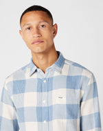 WRANGLER - חולצה מכופתרת עם משבצות - MASHBIR//365