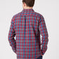 WRANGLER - חולצה מכופתרת משבצות בצבע נייבי - MASHBIR//365 - 2