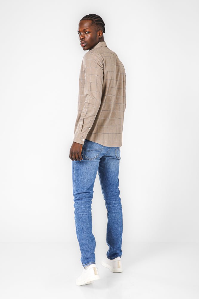 KENNETH COLE - חולצה מכופתרת משובצת - MASHBIR//365