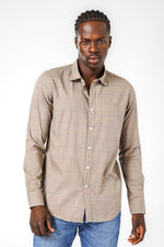 KENNETH COLE - חולצה מכופתרת משובצת - MASHBIR//365