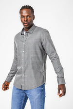 KENNETH COLE - חולצה מכופתרת משובצת - MASHBIR//365