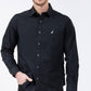 NAUTICA - חולצה מכופתרת שחור CLASSIC FIT - MASHBIR//365 - 1