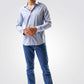 KENNETH COLE - חולצה מכופתרת SLIM FIT בצבע תכלת - MASHBIR//365 - 2