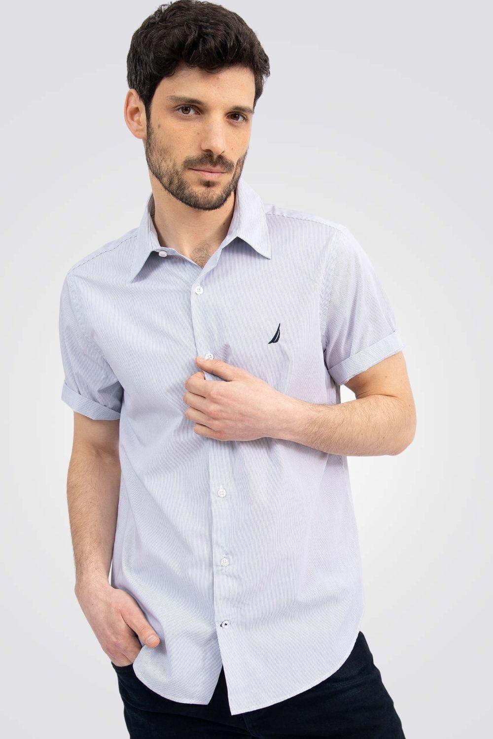 NAUTICA - חולצה מכופתרת TAILORED FIT - MASHBIR//365