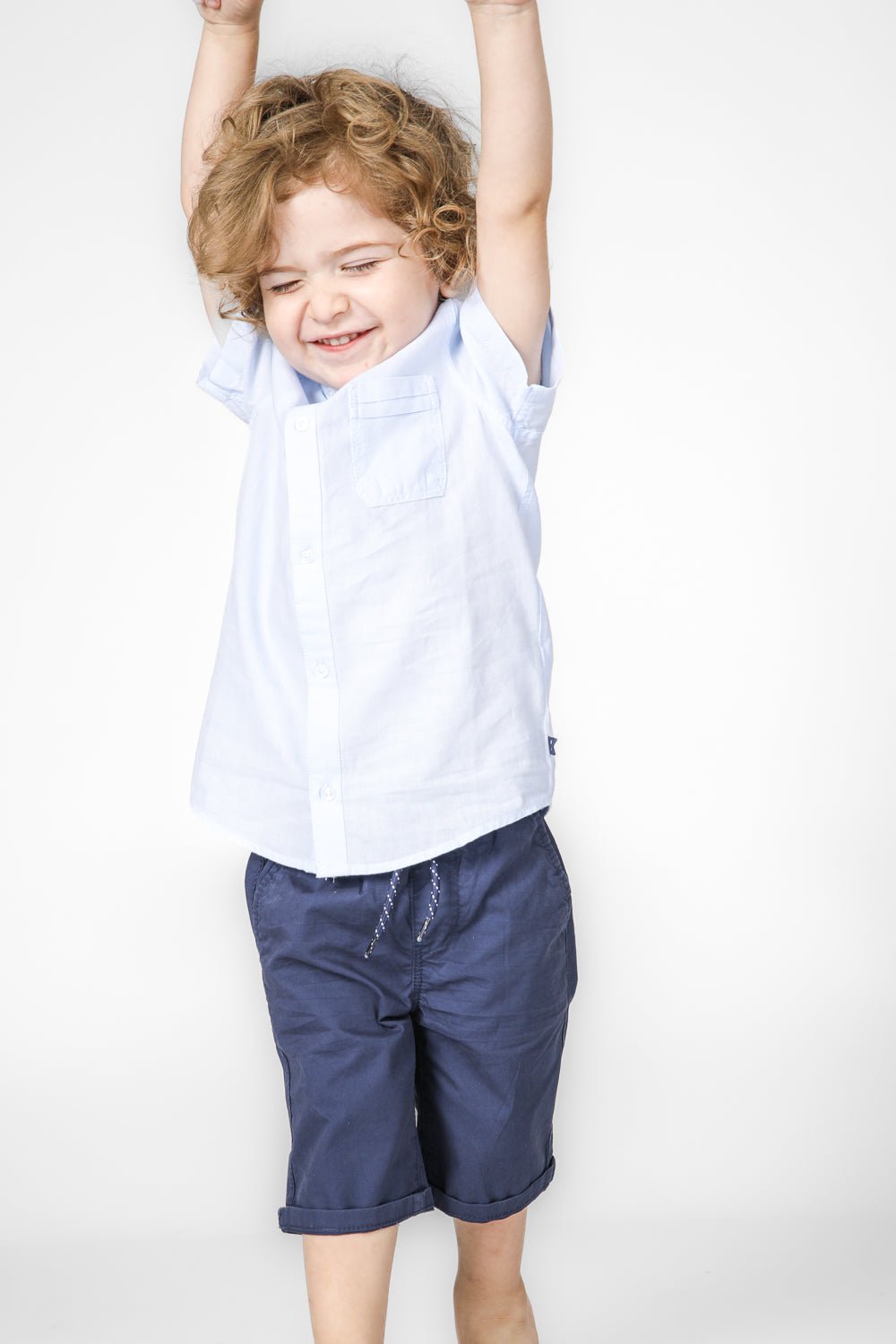 OKAIDI - חולצה מכופתרת תכלת בנים - MASHBIR//365