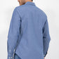 NAUTICA - חולצה מכופתרת כחול ג'ינס TAILORED FIT - MASHBIR//365 - 2