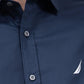NAUTICA - חולצה מכופתרת כחול נייבי CLASSIC FIT - MASHBIR//365 - 3