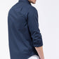 NAUTICA - חולצה מכופתרת כחול נייבי CLASSIC FIT - MASHBIR//365 - 4