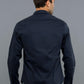 NAUTICA - חולצה מכופתרת כחול נייבי TAILORED FIT - MASHBIR//365
