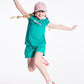 OKAIDI - חולצה רקומה בצבע ירוק לילדות - MASHBIR//365 - 2