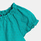 OKAIDI - חולצה רקומה בצבע ירוק לילדות - MASHBIR//365 - 3