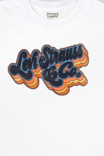 LEVI'S - חולצה שרוול ארוך LEVI'S לבן בהדפס גרפי צבעוני לנערים - MASHBIR//365