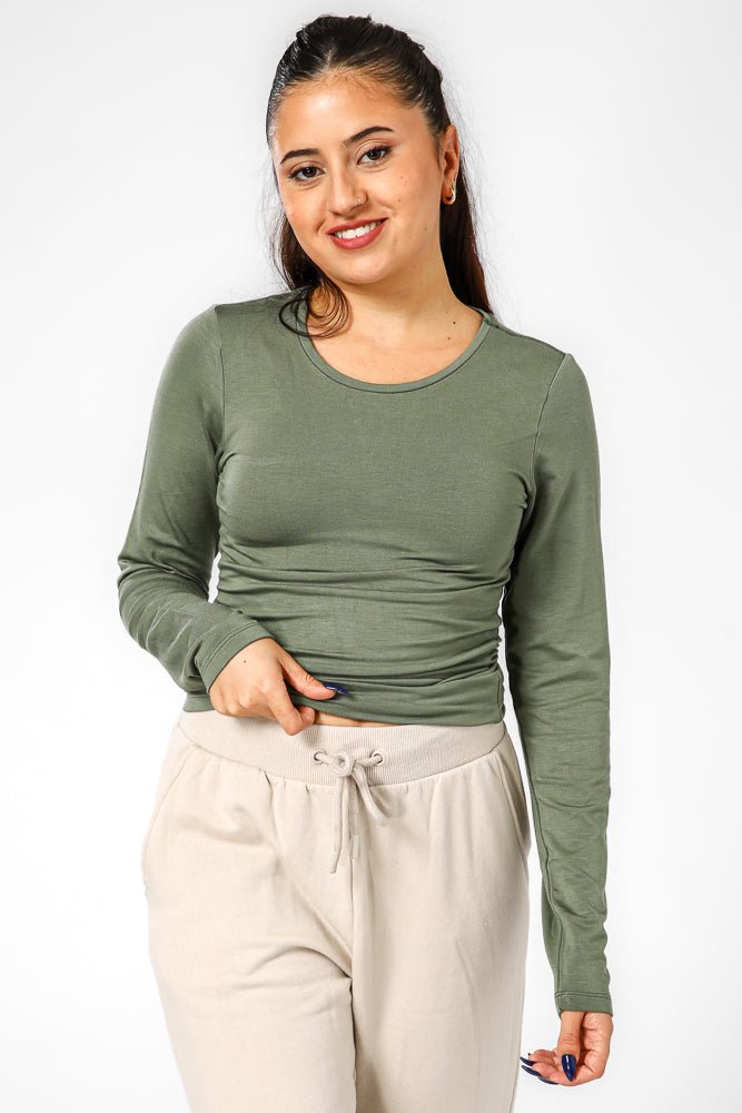 DELTA - חולצה תרמית אנטי בקטריאלית צווארון עגול - SLIM FIT - MASHBIR//365