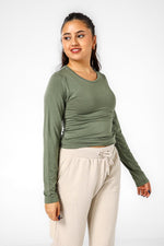 DELTA - חולצה תרמית אנטי בקטריאלית צווארון עגול - SLIM FIT - MASHBIR//365