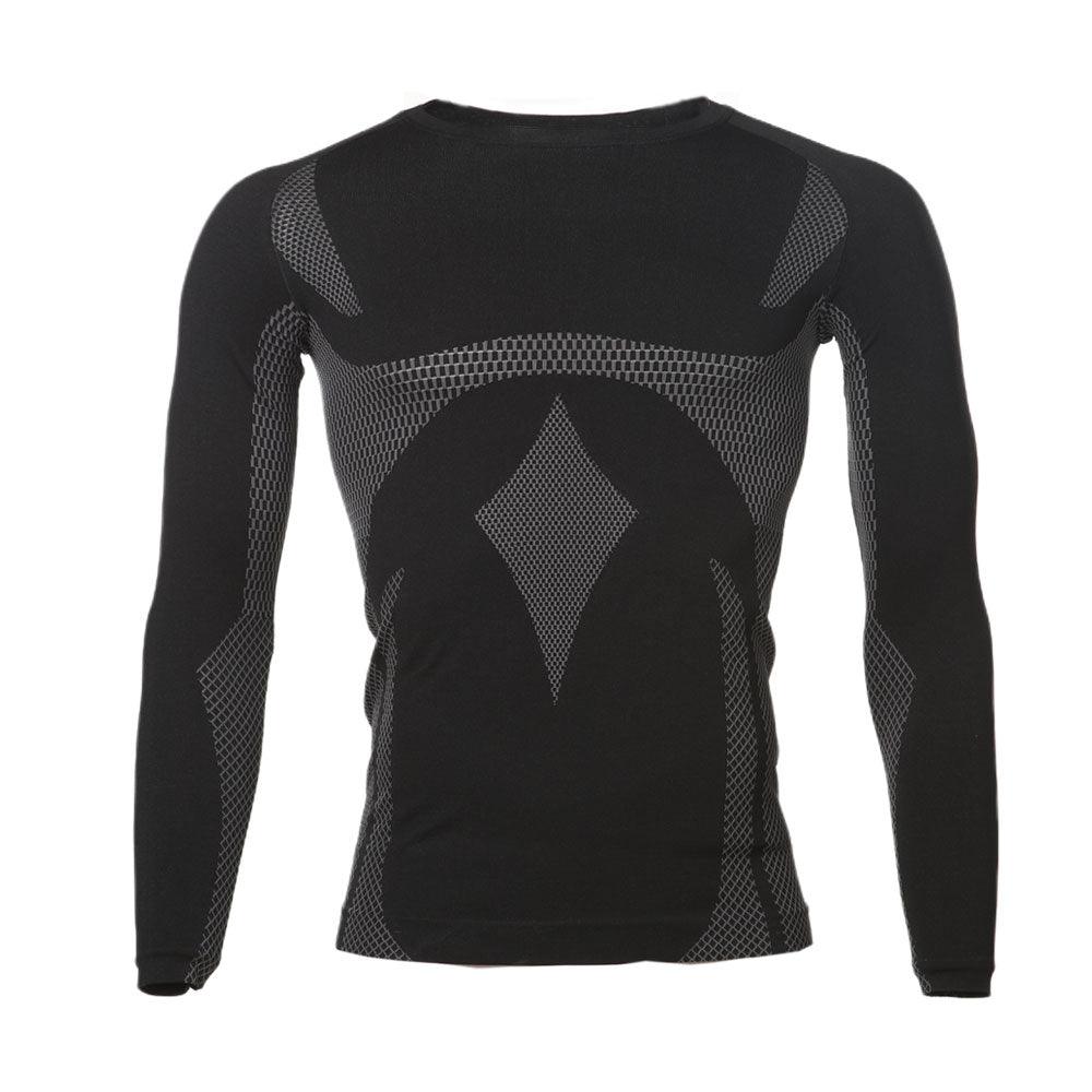 COOL 32 - חולצה תרמית דרגה 4 בצבע שחור-אפור - MASHBIR//365