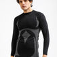 COOL 32 - חולצה תרמית דרגה 4 בצבע שחור-אפור - MASHBIR//365 - 1