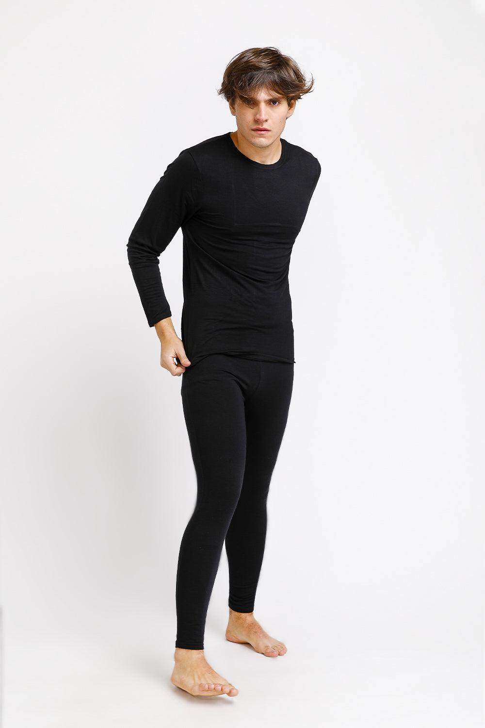 COOL 32 - חולצה תרמית לגבר בצבע שחור - MASHBIR//365