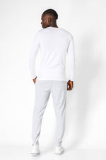 DELTA - חולצה תרמית צווארון עגול - SLIM FIT בצבע לבן - MASHBIR//365