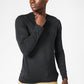 DELTA - חולצה תרמית צווארון עגול - SLIM FIT בצבע שחור - MASHBIR//365 - 2