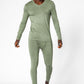 DELTA - חולצה תרמית צווארון וי - SLIM FIT בצבע ירוק - MASHBIR//365 - 2