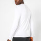 DELTA - חולצה תרמית צווארון וי - SLIM FIT בצבע לבן - MASHBIR//365 - 4