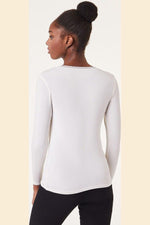 ETAM - חולצה תרמית WARM ME UP קרם - MASHBIR//365