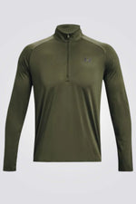 UNDER ARMOUR - חולצת אימון לגבר בצבע ירוק זית - MASHBIR//365