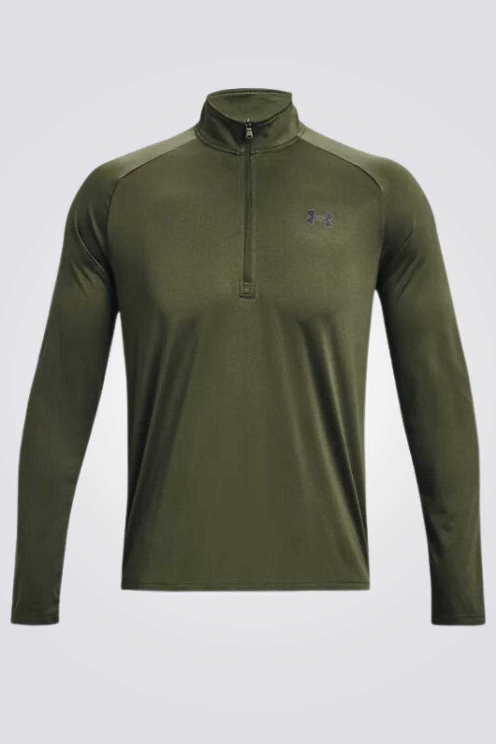UNDER ARMOUR - חולצת אימון לגבר בצבע ירוק זית - MASHBIR//365