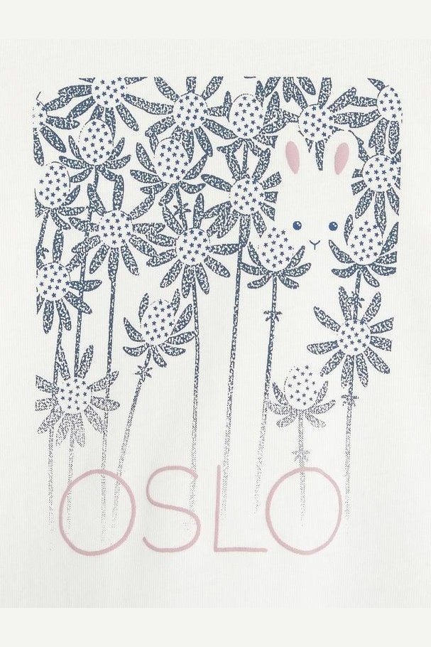 OBAIBI - חולצת אוסלו עם רקע כחול מלבני לתינוקות - MASHBIR//365