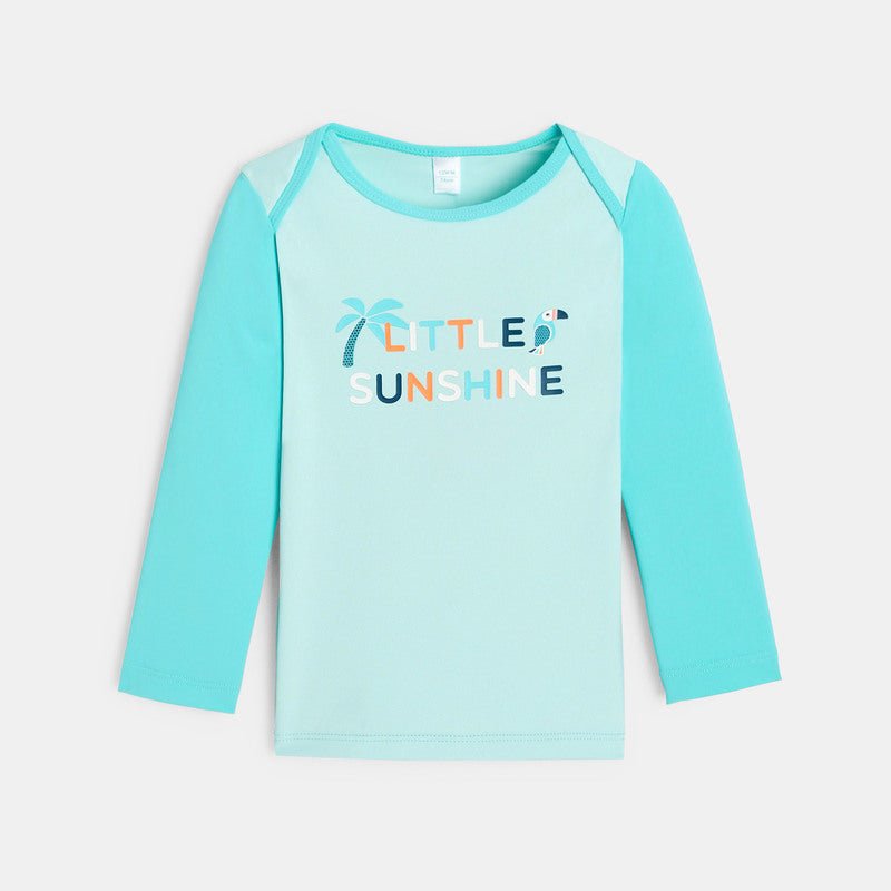 OBAIBI - חולצת בגד ים לתינוקות בצבע תכלת - MASHBIR//365