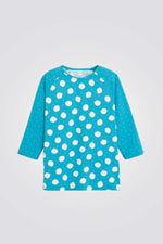 OKAIDI - חולצת בגד ים שרוולים ארוכים לבנות - MASHBIR//365