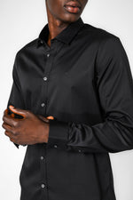 KENNETH COLE - חולצת במבוק לייקרה בגזרת Slim - MASHBIR//365