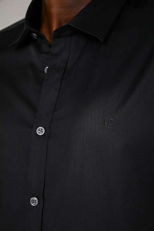 KENNETH COLE - חולצת במבוק לייקרה בגזרת Slim - MASHBIR//365