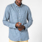 KENNETH COLE - חולצת במבוק לייקרה משובצת - MASHBIR//365 - 4
