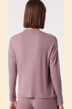 ETAM - חולצת פיג'מה אריג BEKER ורוד עתיק - MASHBIR//365