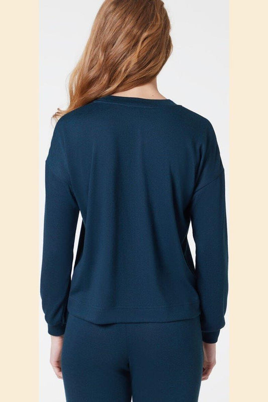 ETAM - חולצת פיג'מה ארוכה EARLY כחול - MASHBIR//365