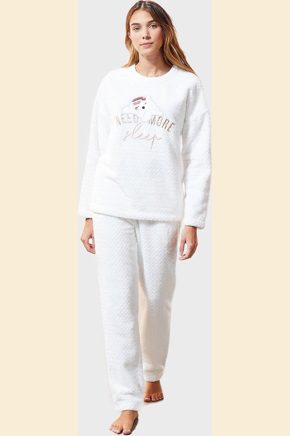 ETAM - חולצת פיג'מה פלאפי OOJAM רקמת דב - MASHBIR//365