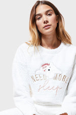 ETAM - חולצת פיג'מה פלאפי OOJAM רקמת דב - MASHBIR//365