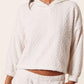 ETAM - חולצת פיג'מה פליז CLORIE לבן - MASHBIR//365 - 3