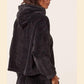 ETAM - חולצת פיג'מה פליז CLORIE שחור - MASHBIR//365 - 2