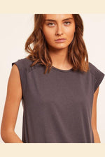 ETAM - חולצת פיג'מה קצרה GAM אפורה - MASHBIR//365