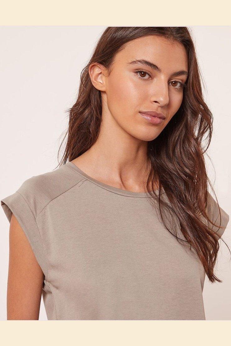 ETAM - חולצת פיג'מה קצרה GAM חאקי - MASHBIR//365