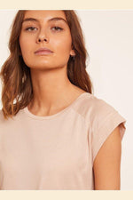 ETAM - חולצת פיג'מה קצרה GAM בז' - MASHBIR//365