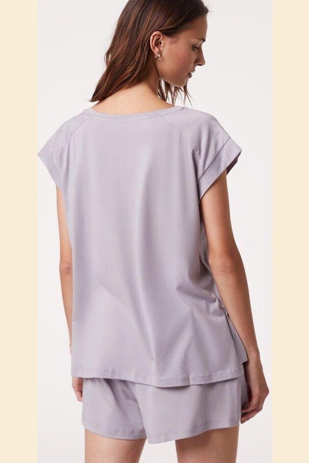 ETAM - חולצת פיג'מה קצרה GAM סגול לילך - MASHBIR//365