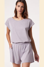 ETAM - חולצת פיג'מה קצרה GAM סגול לילך - MASHBIR//365