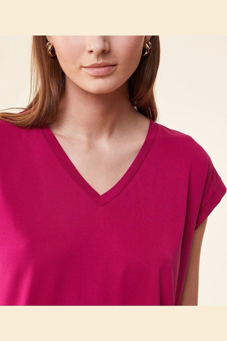 ETAM - חולצת פיג'מה קצרה NAYA פוקסיה - MASHBIR//365