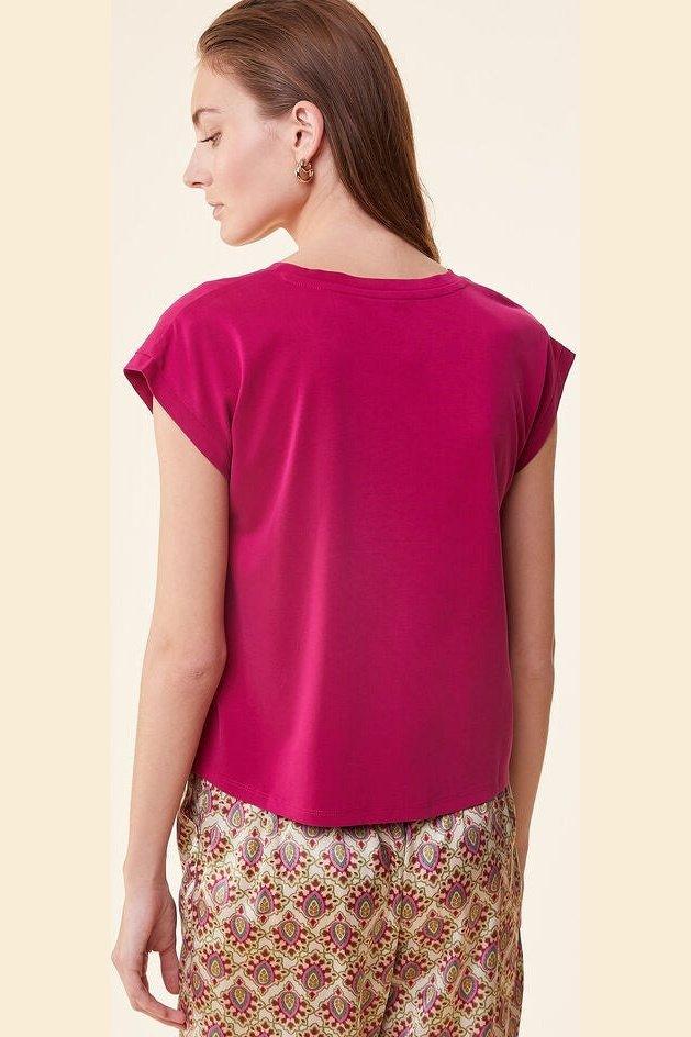 ETAM - חולצת פיג'מה קצרה NAYA פוקסיה - MASHBIR//365